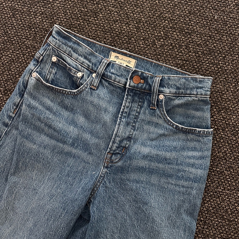 [NWOT] MADEWELL Wide Leg Crop Jean (Size 26)